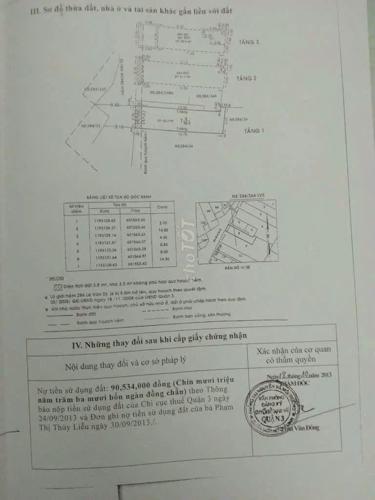 Bán nhà lê văn sỹ phường nhiêu lộc, hồ chí minh giá 11 tỷ 800 triệu