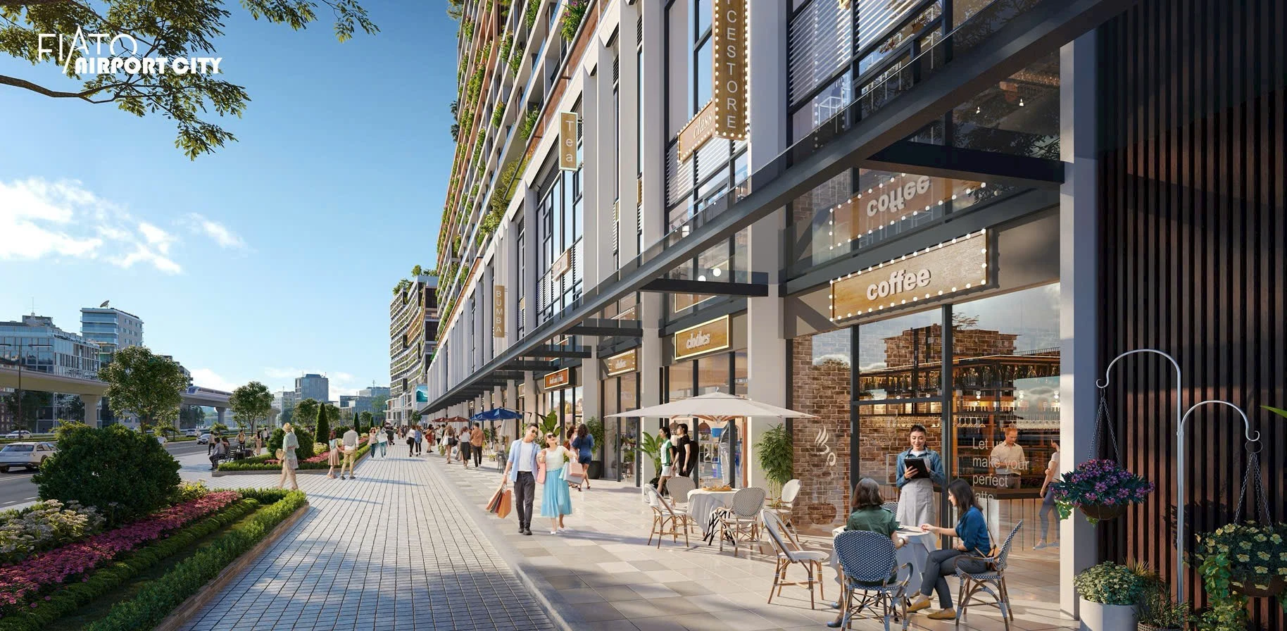Bán shophouse khối đế fiato airport city nhơn trạch đồng nai.