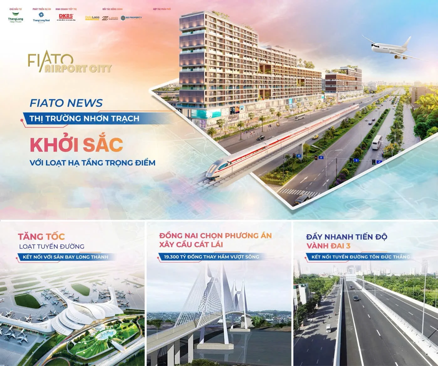 Bán shophouse khối đế fiato airport city nhơn trạch đồng nai.
