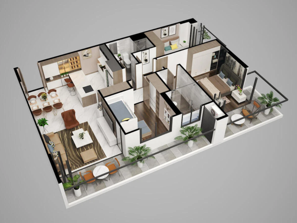 Cho thuê căn hộ chung cư dự án fiato uptown tại 563 tô ngọc vân phường tam bình thủ đức