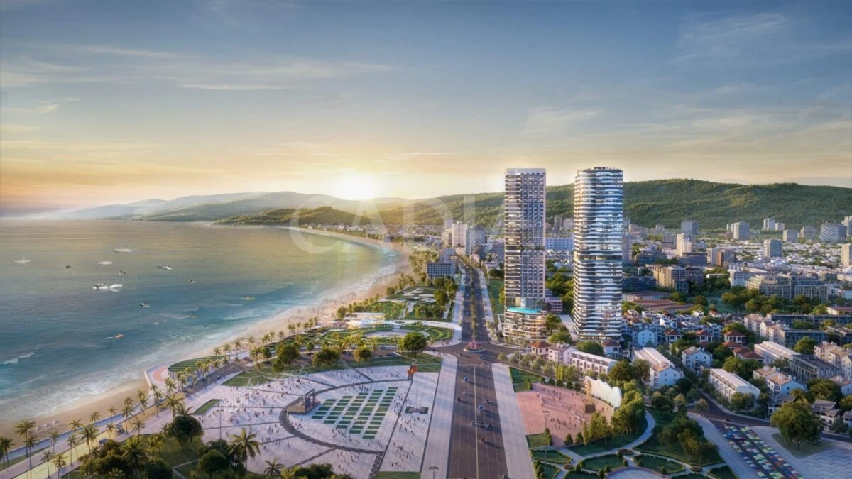 Cho thuê căn hộ chung cư dự án q1 tower quy nhơn tại 1 ngô mây phường quy nhơn