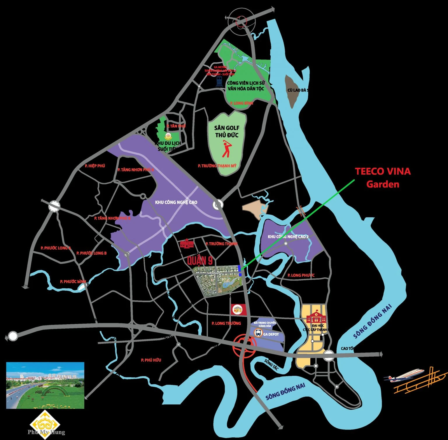 Bán căn hộ chung cư dự án khu đô thị đông tăng long quận 9 hồ chí minh