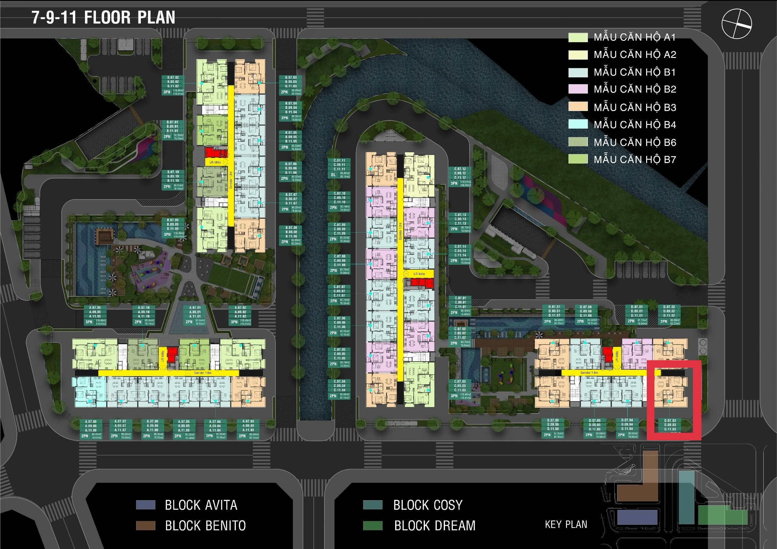 Bán căn góc fiato uptown, 2pn dt 87m2 view khu biệt thự giá tốt