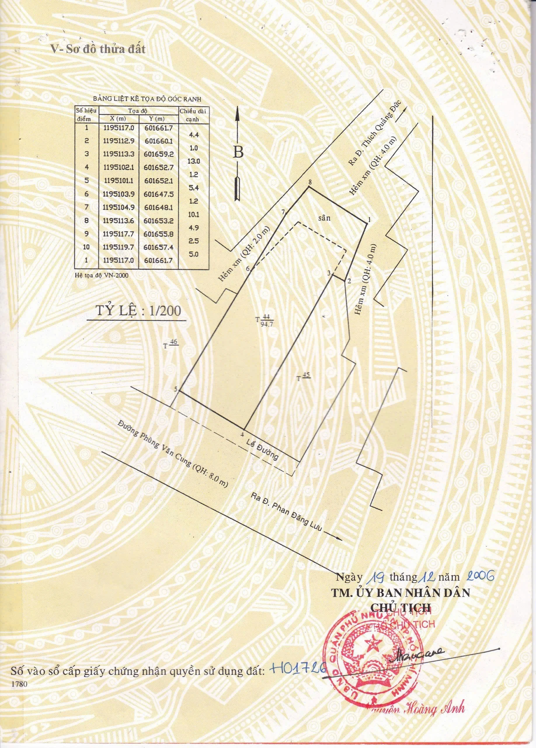 Bán nhà mặt tiền phùng văn cung tại phường đức nhuận, hồ chí minh giá 16 tỷ 500 triệu
