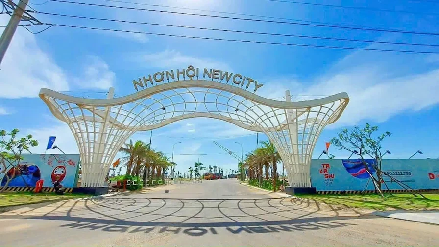 Bán đất lk02 phân khu 2, nhơn hội new city vị trí vàng gần eo gió