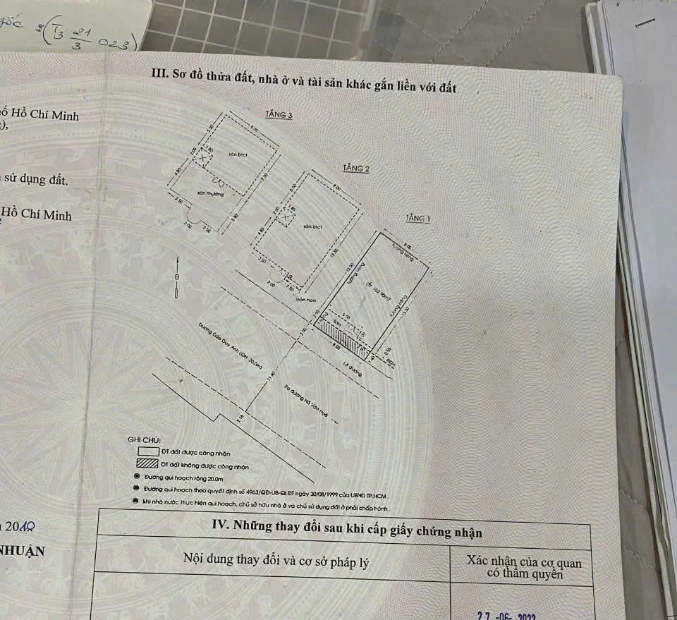 Bán nhà mặt tiền tại Đào Duy Anh, Phường Đức Nhuận, Hồ Chí Minh giá 32 tỷ