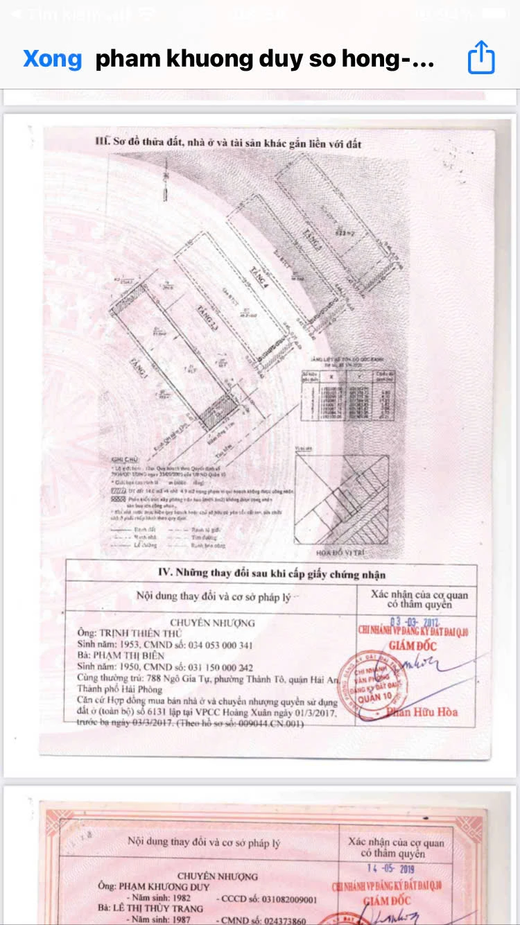 Bán nhà 285/30 cách mạng tháng 8 Phường Hòa Hưng, Hồ Chí Minh giá 33 tỷ