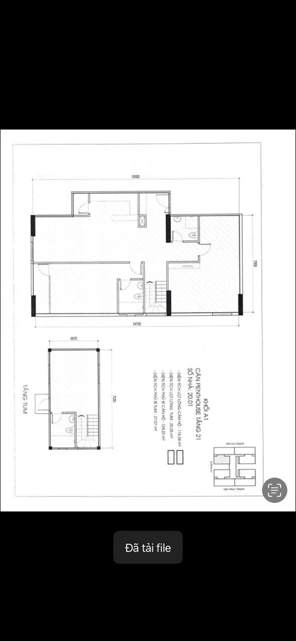 🏡 HÀNG HIẾM – PENTHOUSE CHUNG CƯ ĐẠT GIA, TẦNG 20 VIEW CỰC ĐẸP 🌇