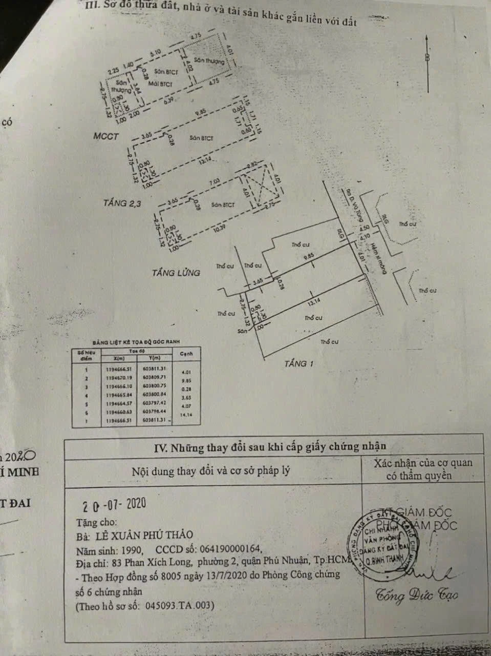 Bán nhà 90/22-24 Vũ Tùng, Phường Gia Định, Hồ Chí Minh giá 12 tỷ  900 triệu