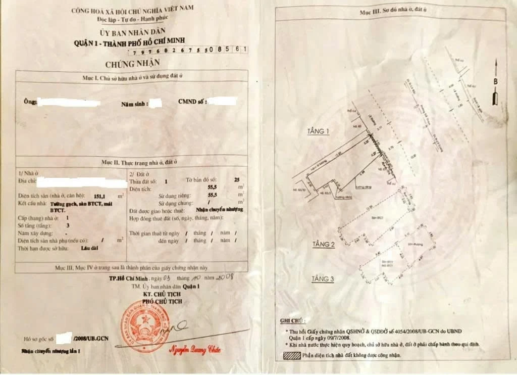 Bán nhà riêng 83/1 đề thám, Phường Bến Thành, Hồ Chí Minh giá 23 tỷ  500 triệu