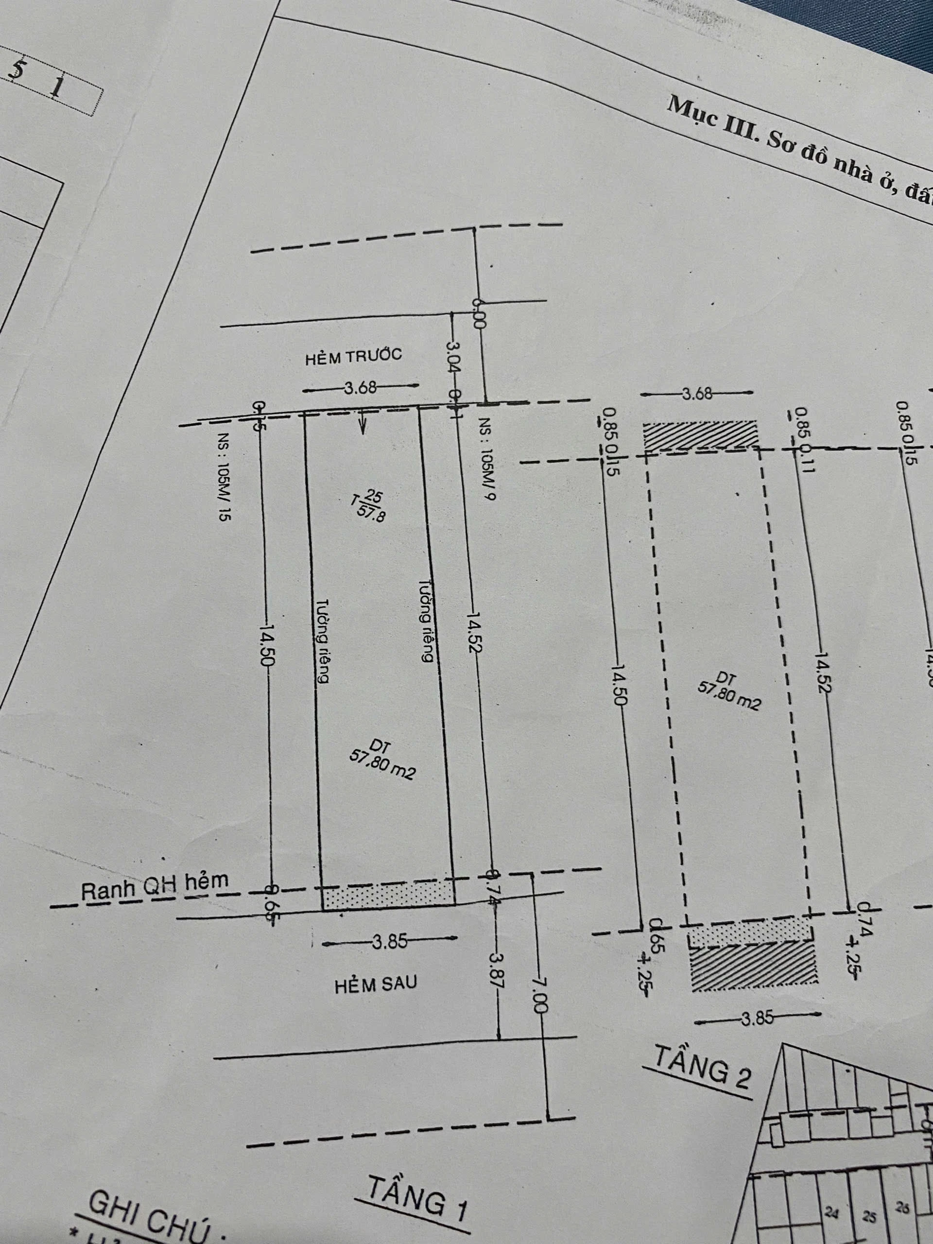 Bán nhà 105M/11 hồ thị kỷ, Phường Vườn Lài, Hồ Chí Minh giá 11 tỷ