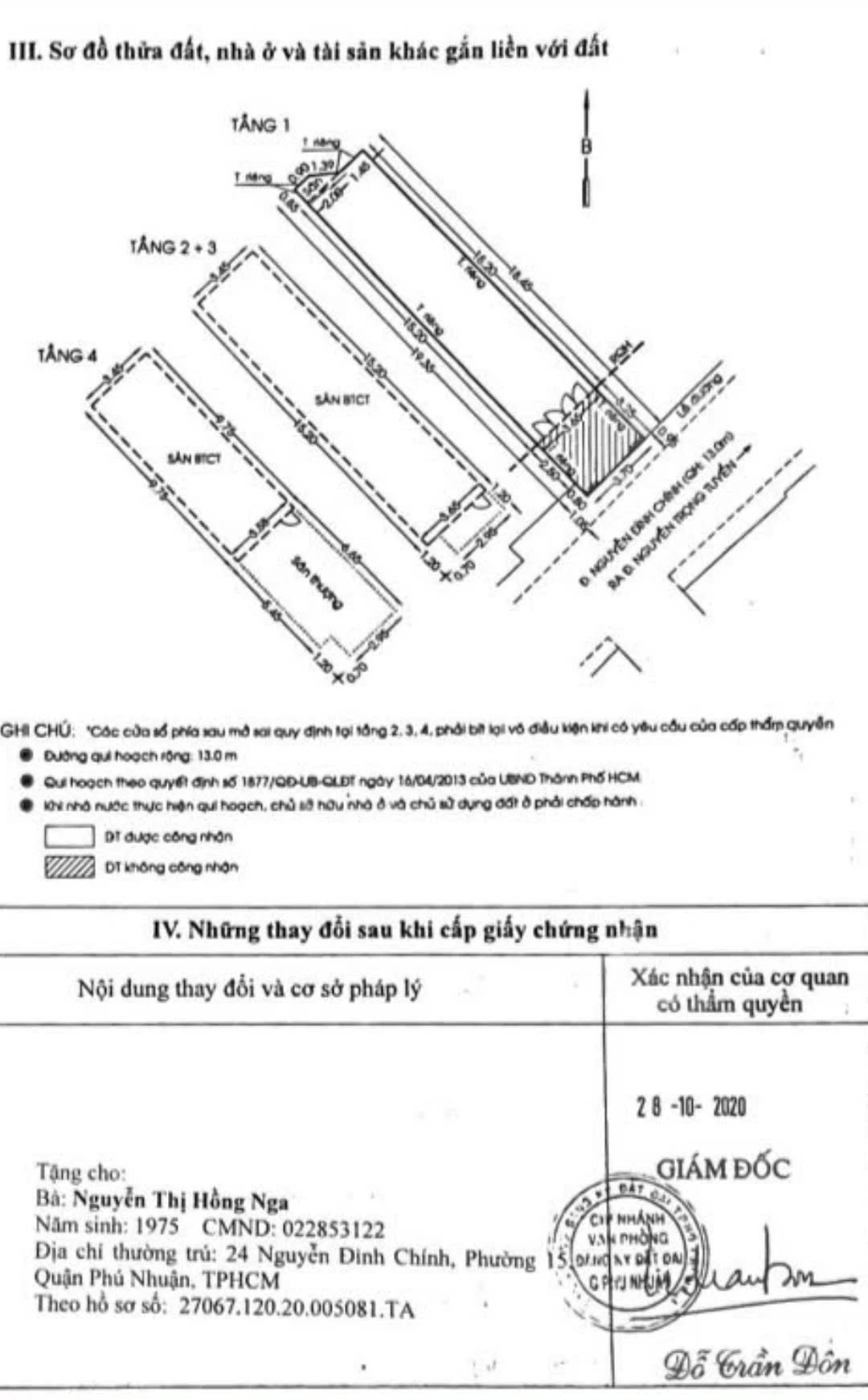 Bán nhà mặt tiền 24 Nguyễn Đình Chính, Phường Phú Nhuận, Hồ Chí Minh giá 14 tỷ  200 triệu