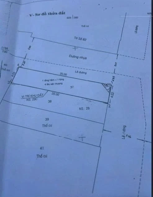 Bán nhà mặt tiền 29C Nguyễn Gia Trí, Phường Thạnh Mỹ Tây, Hồ Chí Minh giá 33 tỷ