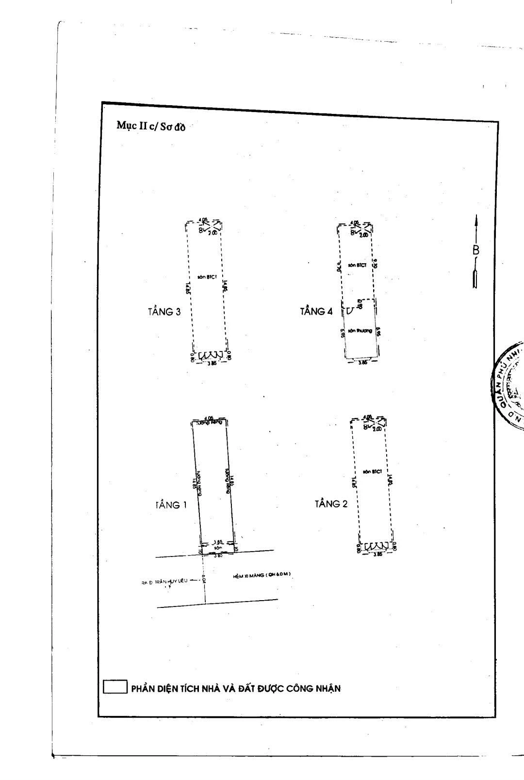 Bán nhà 158/7 Trần Huy Liệu, Phường Phú Nhuận, Hồ Chí Minh giá 14 tỷ  900 triệu