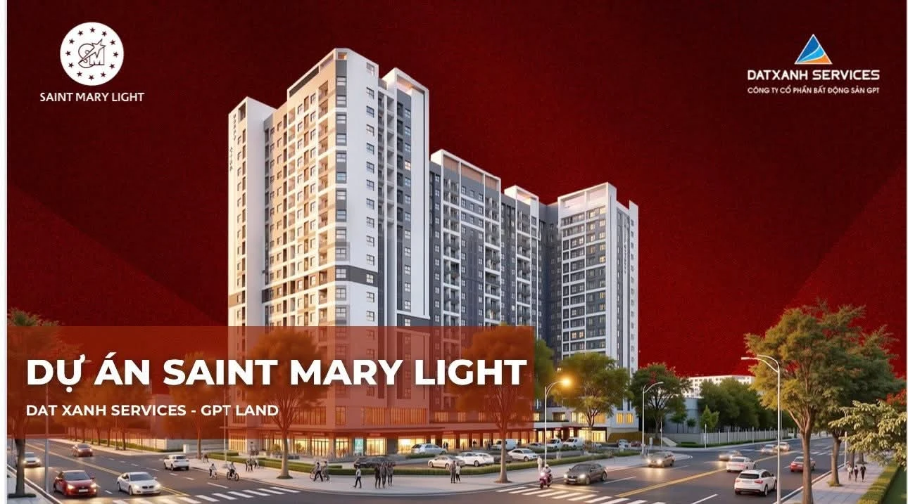 Chính Thức Nhận booking căn hộ Saint Mary Light Bến Cát Giá Đợt 1