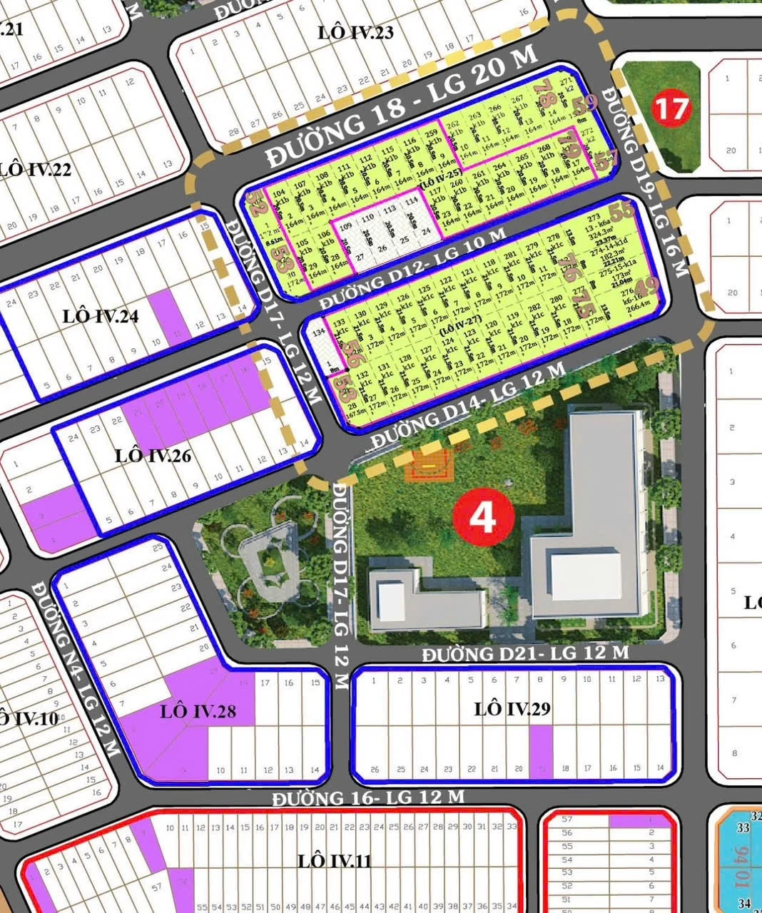 Bán đất 8x20m KĐT Đông Tăng Long Quận 9 - Giá 12 Tỷ/160m2