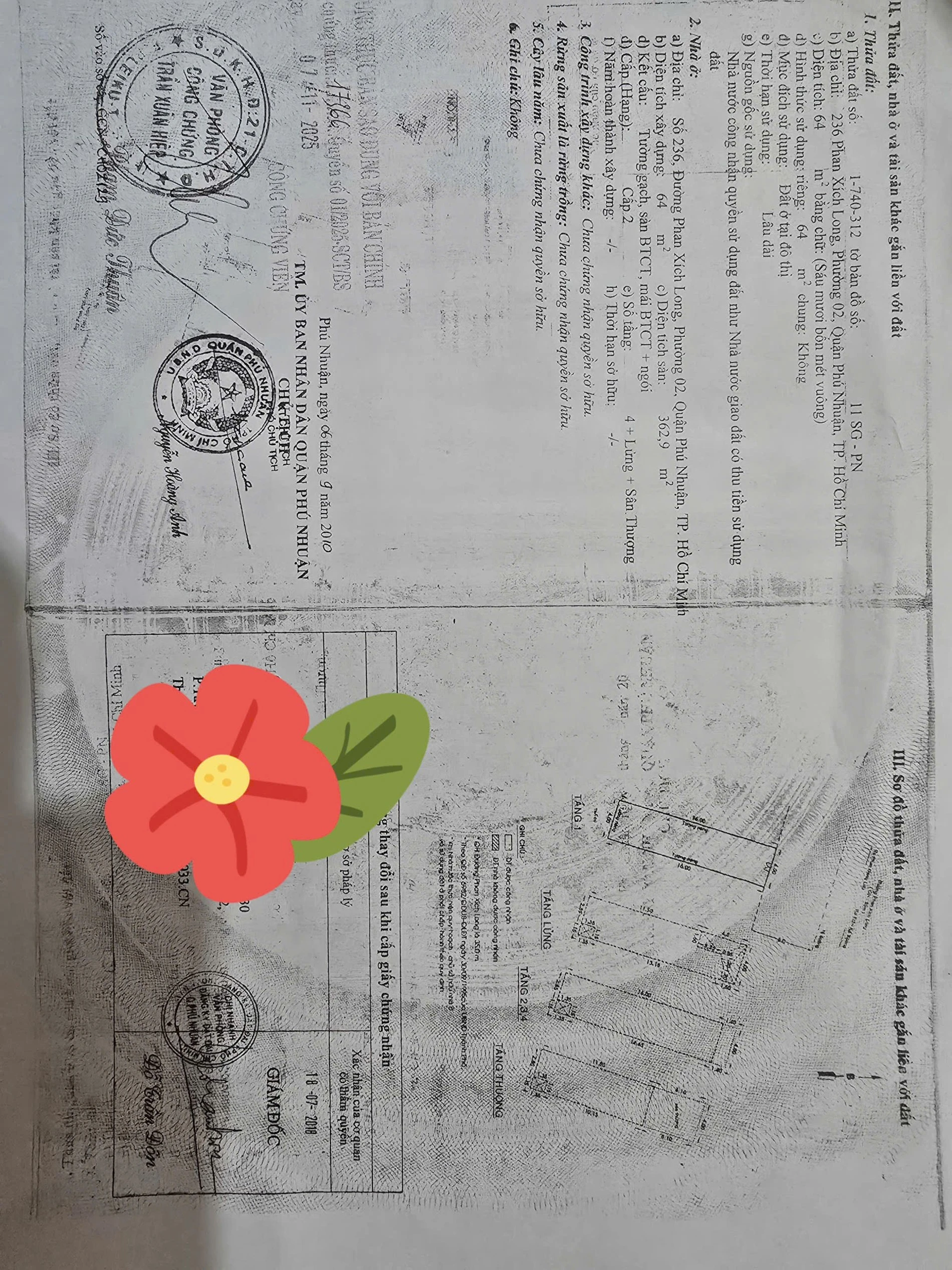 Bán nhà mặt tiền 103 - 105 phan xích long, Phường Cầu Kiệu, Hồ Chí Minh giá 95 tỷ