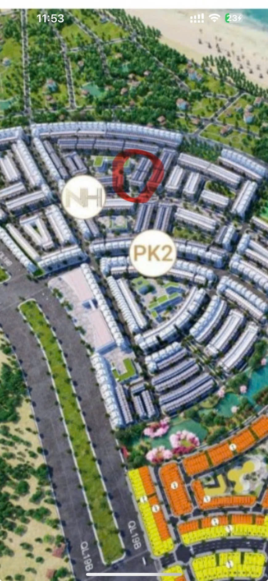 Bán Đất Nền Nhơn Hội New City Phân Khu 2 - DT 80m2 Gần Biển