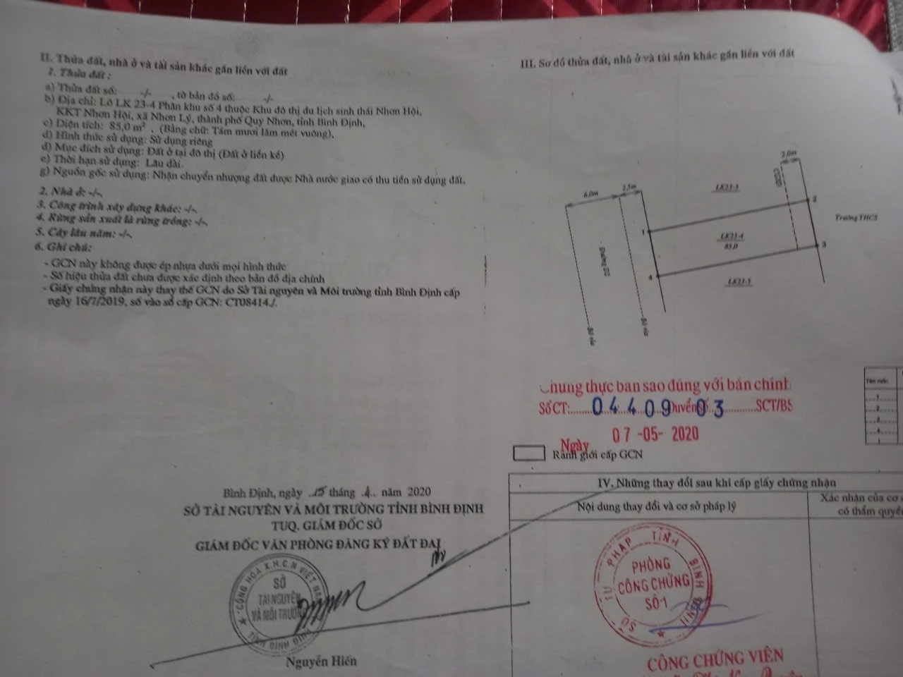 BÁN ĐẤT NỀN NHƠN HỘI NEW CITY QUY NHƠN PK4 | GIÁ CHỈ 1,5 TỶ/LÔ