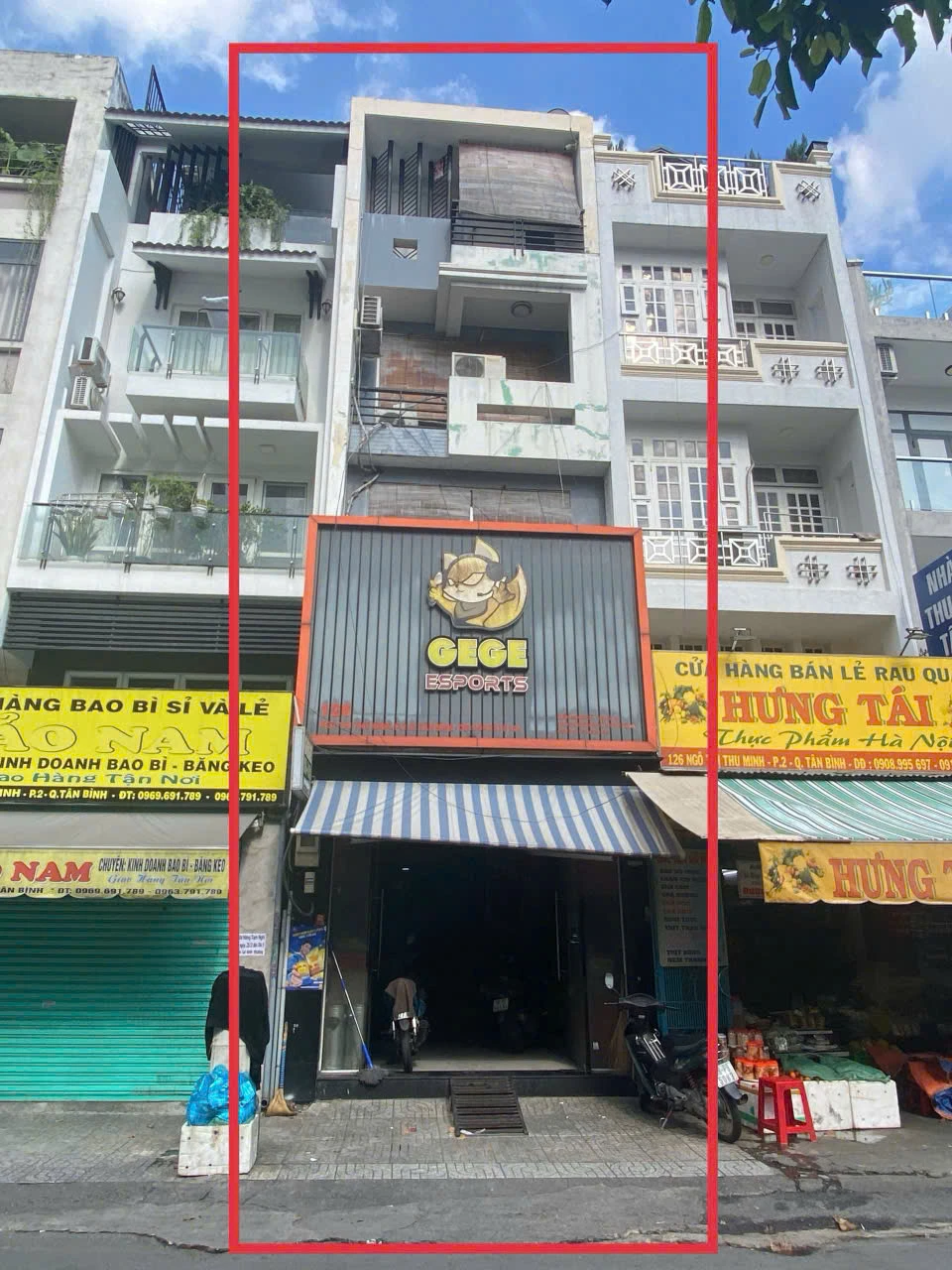 Bán nhà mặt tiền 128 Ngô Thị Thu Minh, Phường Tân Sơn Hòa, Hồ Chí Minh giá 21 tỷ  900 triệu