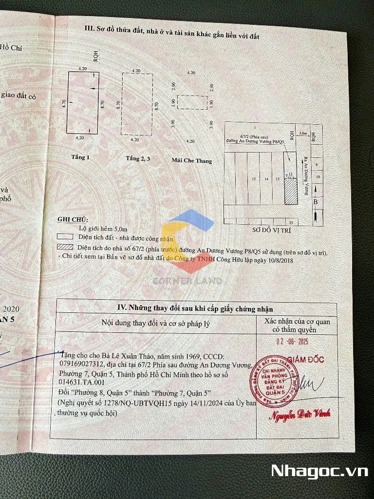 Bán nhà 67/2 An Dương Vương, Phường An Đông, Hồ Chí Minh giá 13 tỷ  800 triệu