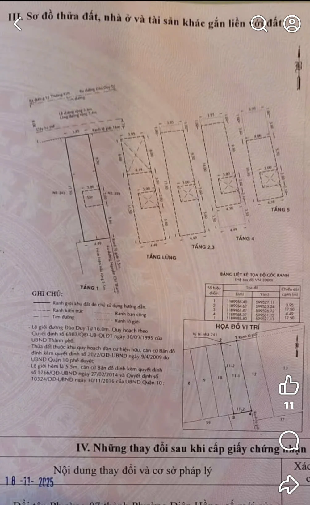 Bán nhà mặt tiền 241 đào duy từ, Phường Diên Hồng, Hồ Chí Minh giá 29 tỷ