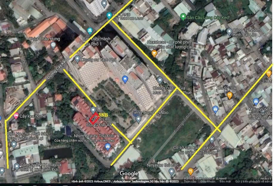 Bán Nhà Hẻm Mặt Tiền Hẻm Đối Diện Chung Cư Đạt Gia Cây Keo Thủ Đức