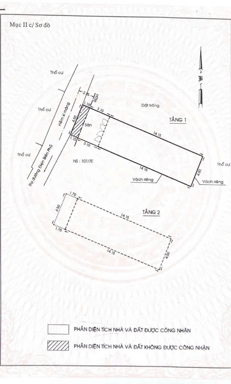 Bán nhà 236/19a Điện Biên Phủ, Phường Gia Định, Hồ Chí Minh giá 14 tỷ  900 triệu