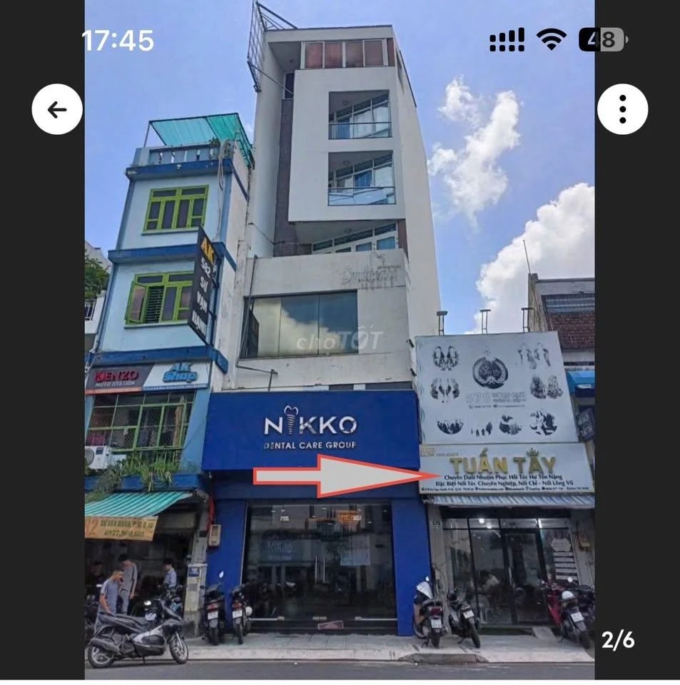 Bán nhà mặt tiền 578 Sư Vạn Hạnh, Phường Hòa Hưng, Hồ Chí Minh giá 21 tỷ