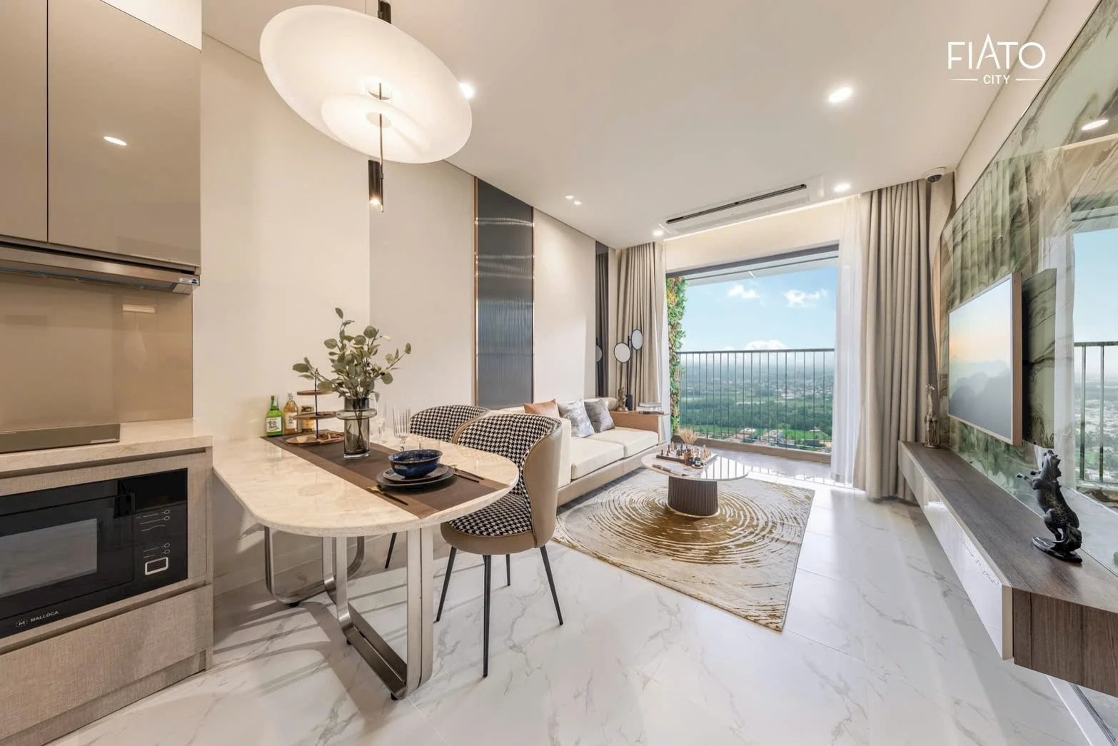 Bán Căn Fiato Airport City 1PN 53m2 View Nội Khu Đẹp Chỉ 2 tỷ Hơn