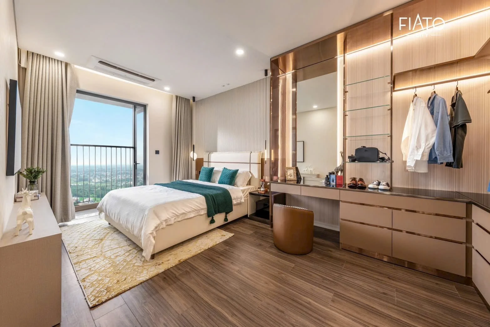 Bán Căn Fiato Airport City 1PN 53m2 View Nội Khu Đẹp Chỉ 2 tỷ Hơn