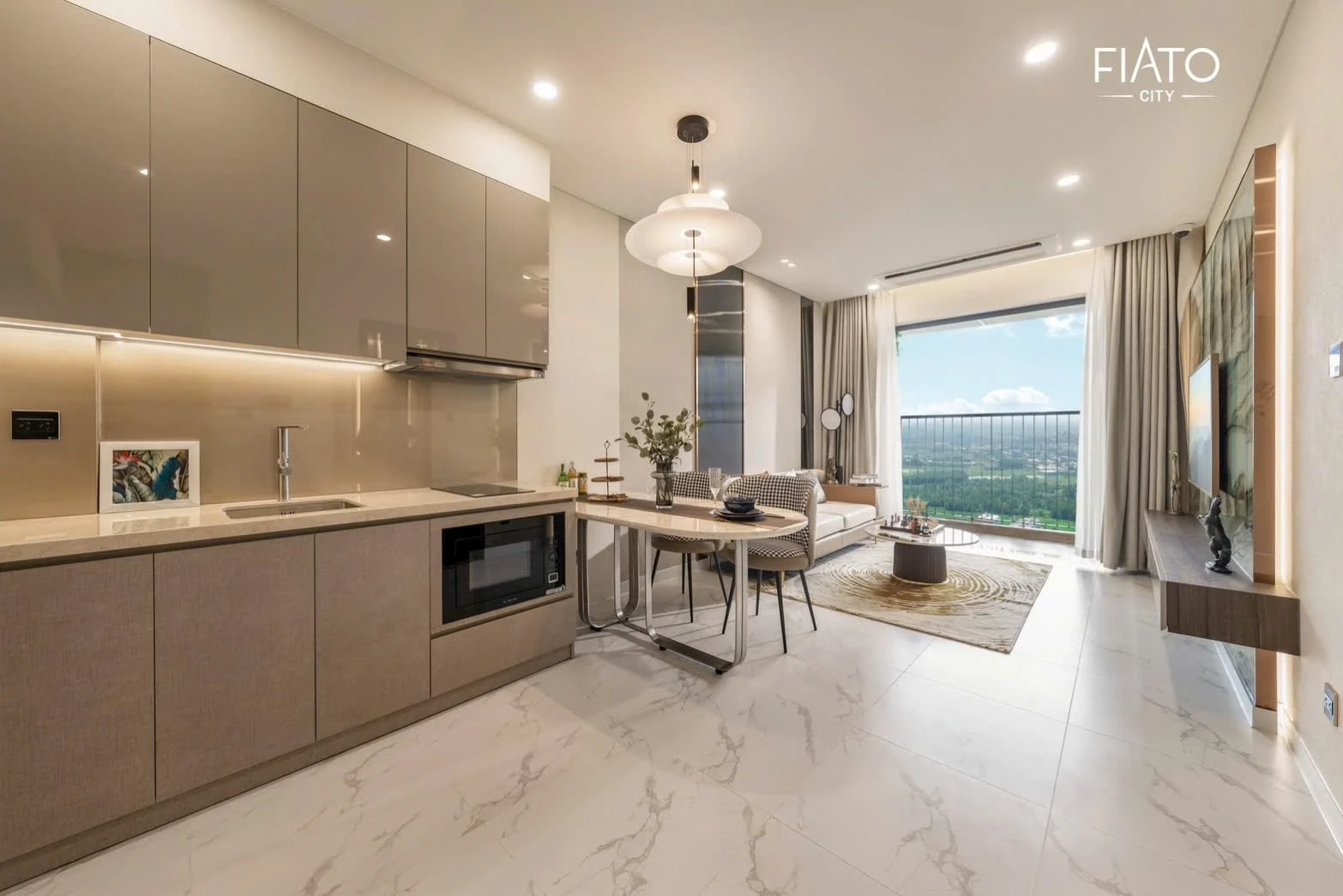 Bán Căn Fiato Airport City 1PN 53m2 View Nội Khu Đẹp Chỉ 2 tỷ Hơn