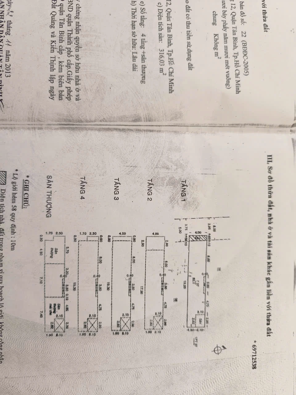 Bán nhà mặt tiền nguyễn minh hoàng, Phường Bảy Hiền, Hồ Chí Minh giá 21 tỷ