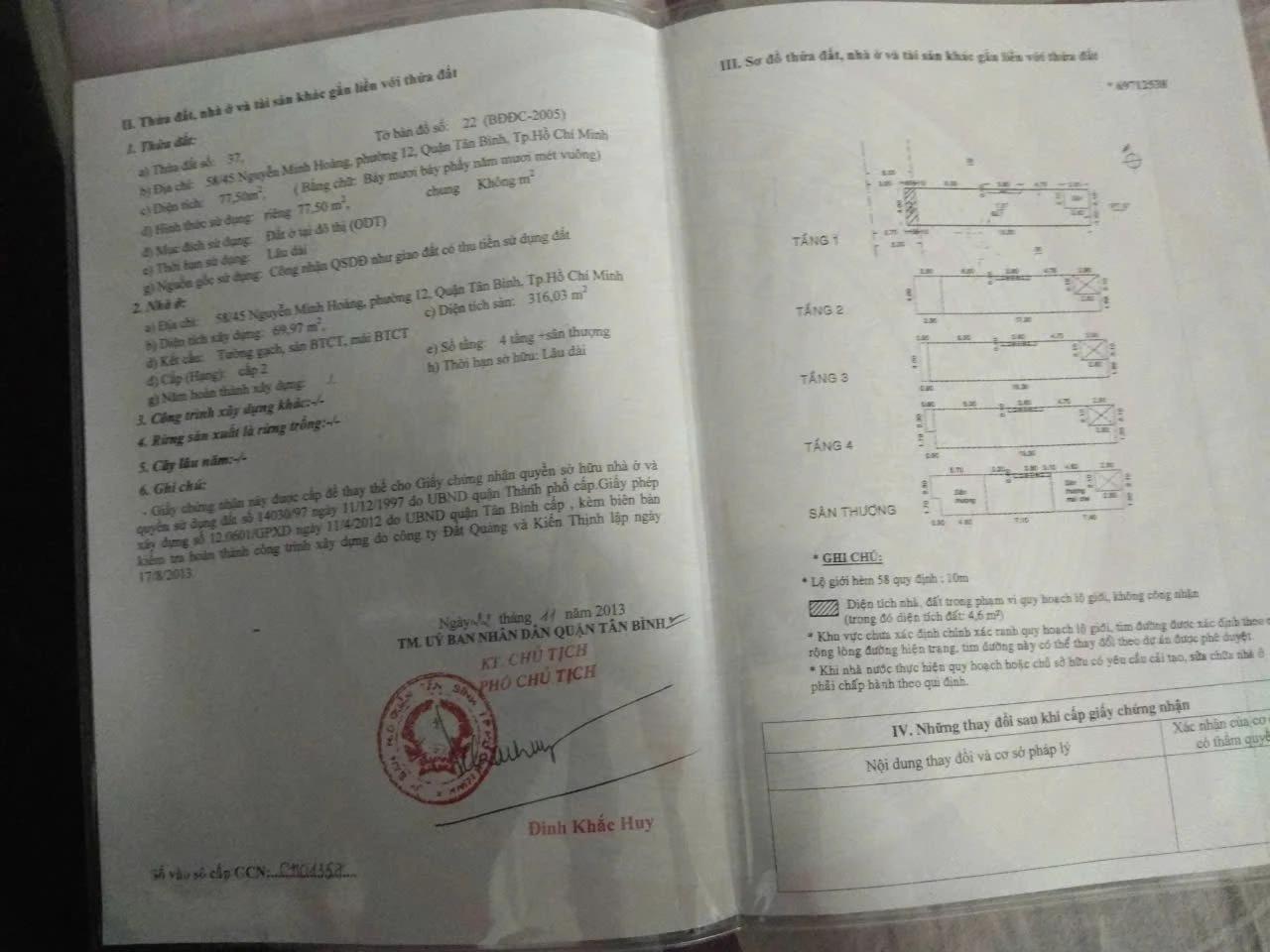 Bán nhà mặt tiền nguyễn minh hoàng, Phường Bảy Hiền, Hồ Chí Minh giá 21 tỷ