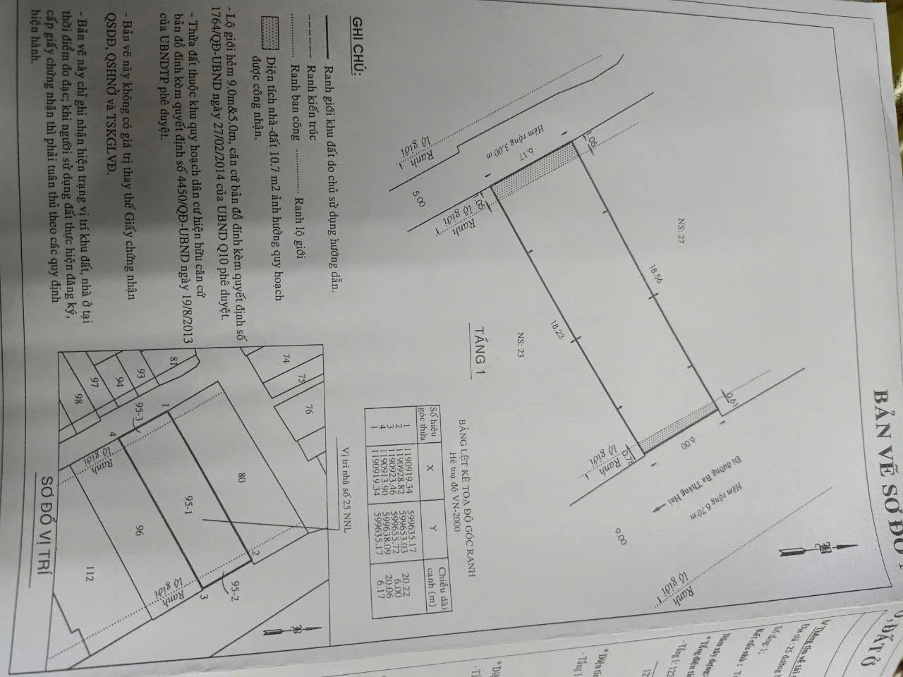 Bán nhà mặt tiền 25 Nguyễn ngọc lộc, Phường Diên Hồng, Hồ Chí Minh giá 34 tỷ