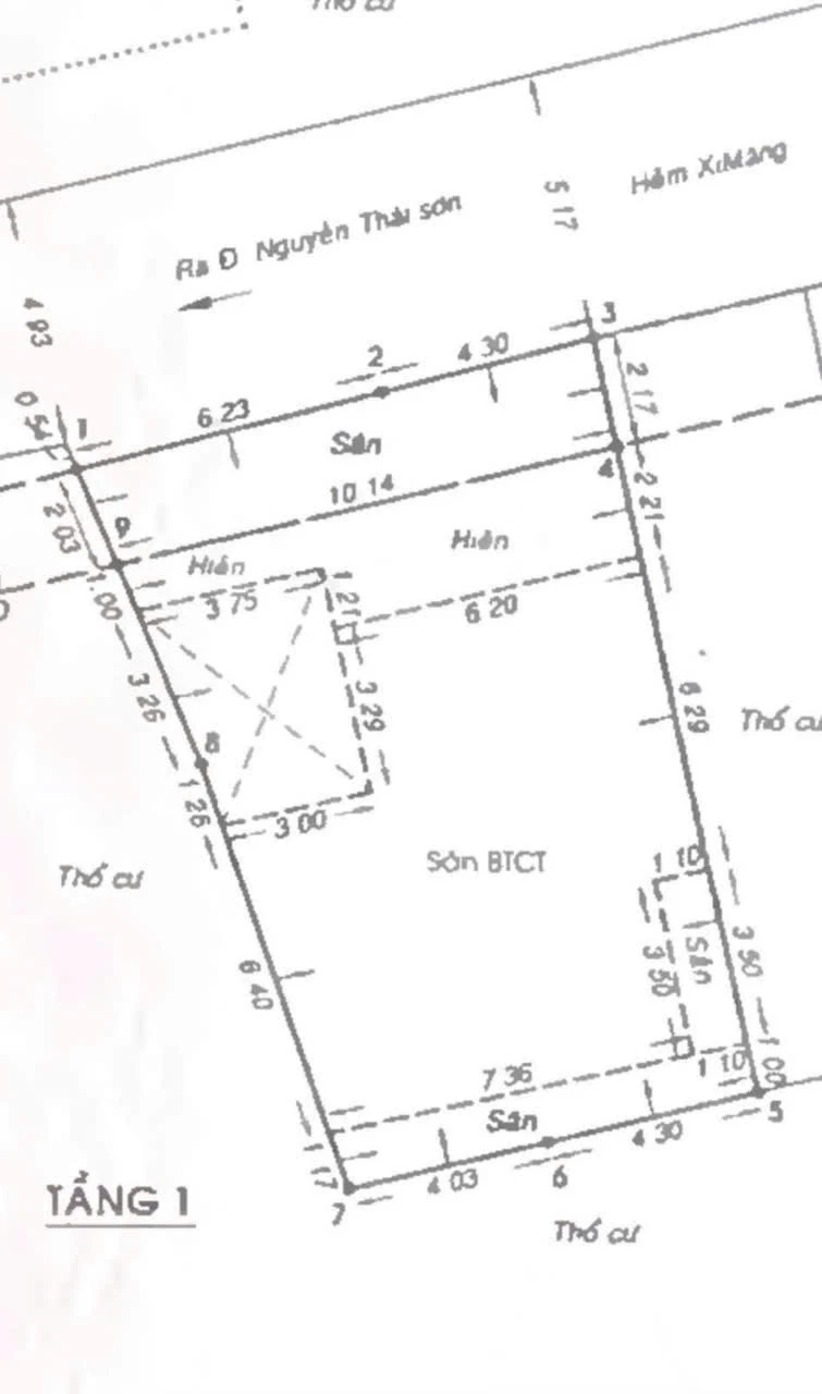 Bán CHDV 566/72/67A Phan Đình Phùng, Phường   An Nhơn, Tp Hồ Chí Minh giá 25 tỷ