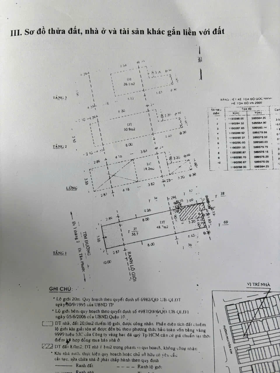 Bán nhà mặt tiền ngô quyền, Phường Vườn Lài, Tp Hồ Chí Minh giá 15 tỷ  500 triệu