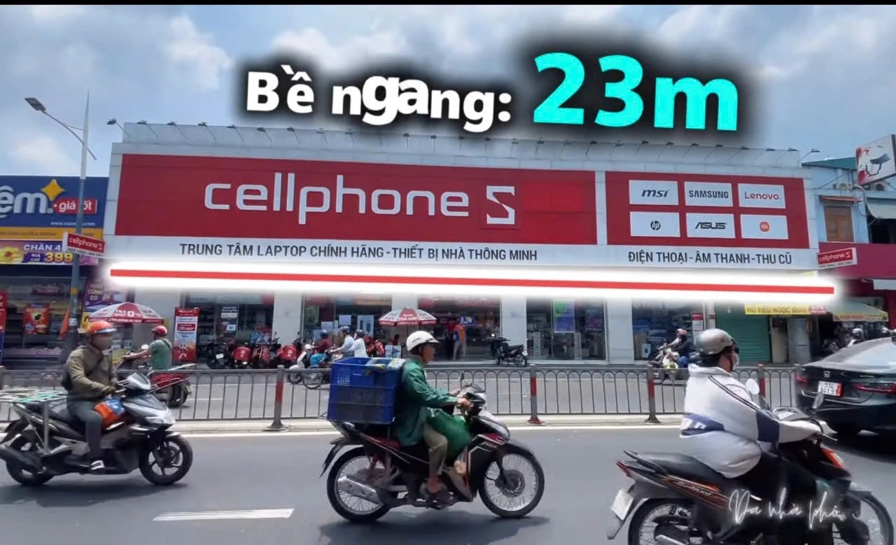 Bán nhà mặt tiền 579 - 581 dương bá trạc, Phường Chánh Hưng, Tp Hồ Chí Minh giá 52 tỷ