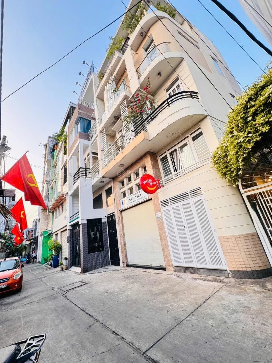 CƯ XÁ TÂN HOÀ CMT8 (5,7x20m hậu đều) 4 LẦU, HĐT 60 TRIỆU/TH. GIÁ 24 TỶ