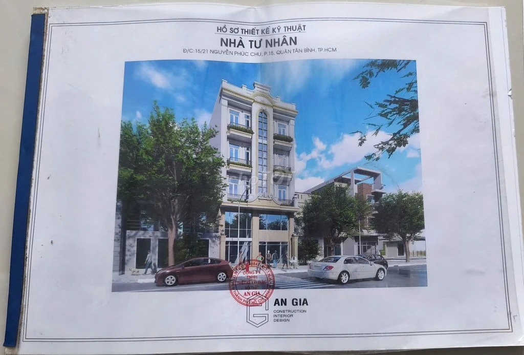 Bán CHDV 15/21 Nguyễn Phúc Chu, Phường Tân Bình, Tp Hồ Chí Minh giá 26 tỷ  800 triệu
