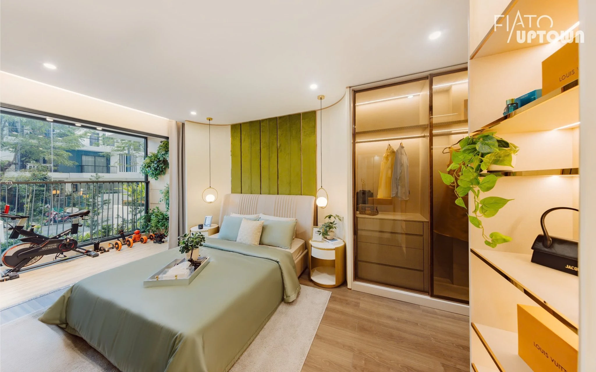 Bán Nhanh Căn Góc Block D 2PN, DT 87m2 Góc View Đẹp Fiato Uptown