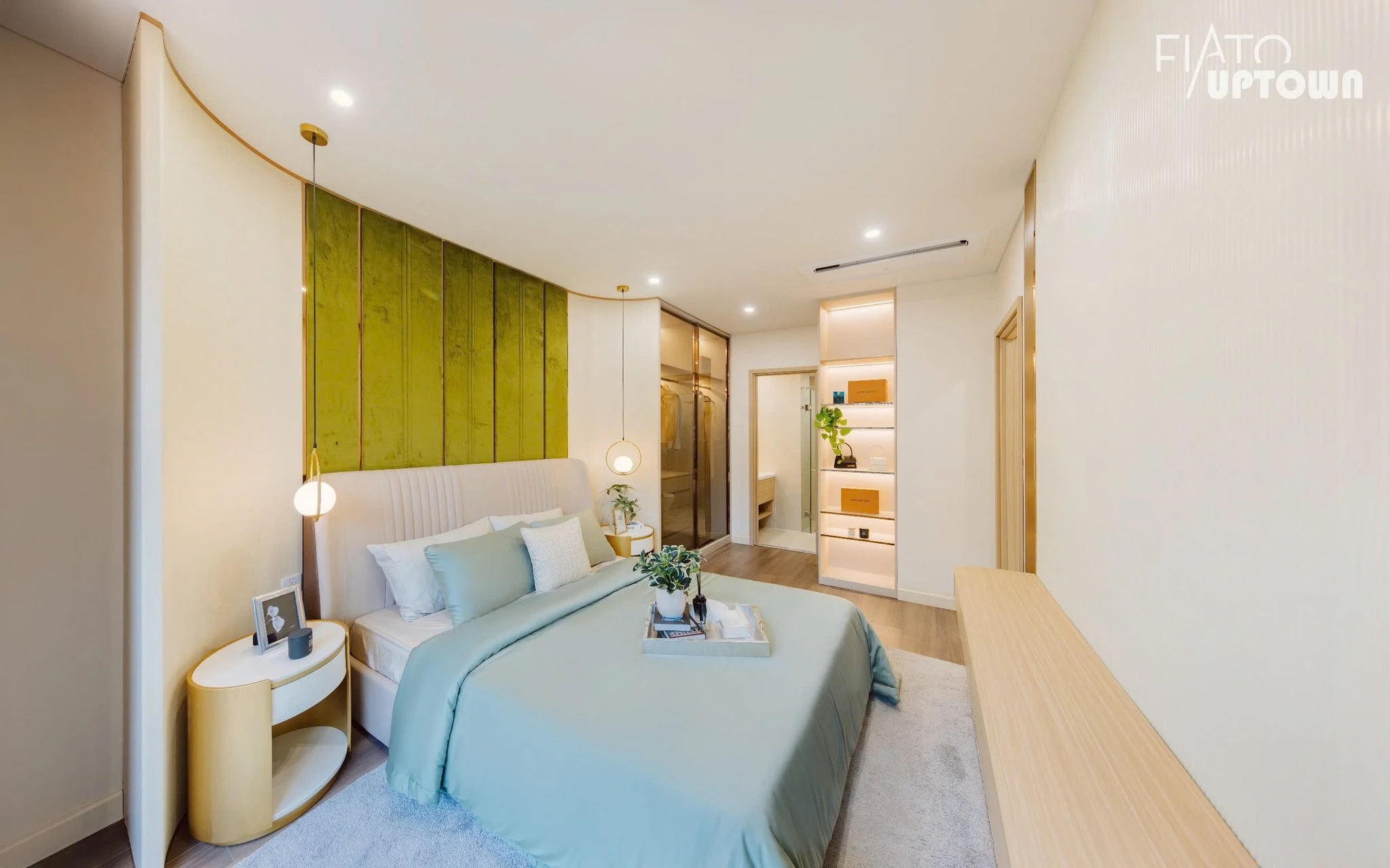 Bán Nhanh Căn Góc Block D 2PN, DT 87m2 Góc View Đẹp Fiato Uptown