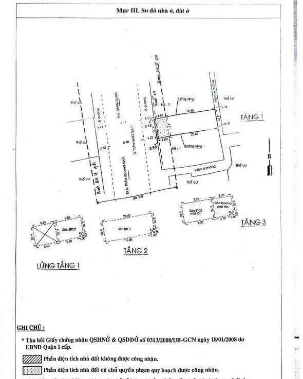 Bán nhà mặt tiền 1A Trần Nhật Duật, Phường Tân Định, Tp Hồ Chí Minh giá 33 tỷ