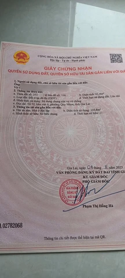 Bán nhà riêng tại Lê Đại Hành, Thành phố Quy Nhơn, Gia Lai giá 2 tỷ  850 triệu