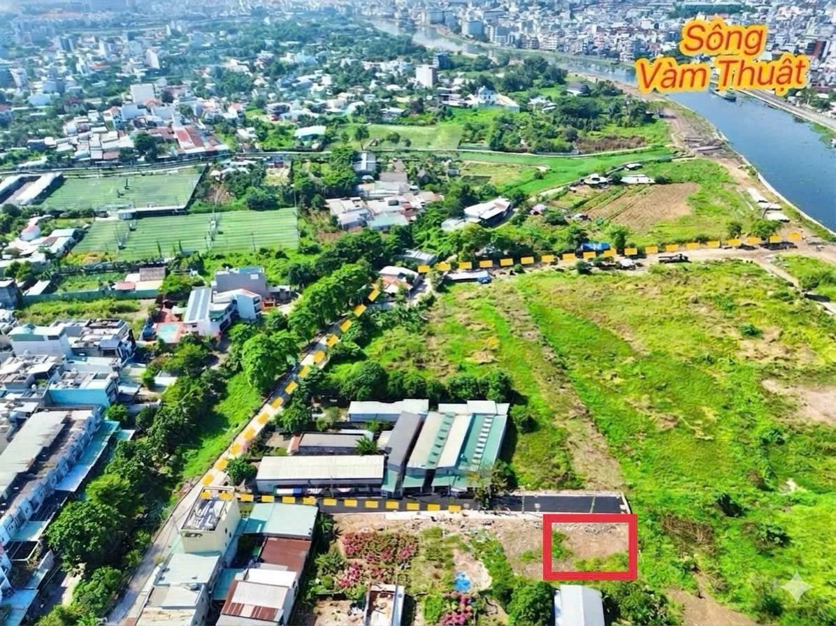 BÁN ĐẤT GIÁ ĐẦU TƯ – VEN SÔNG VÀM THUẬT, AN PHÚ ĐÔNG, TP.HCM