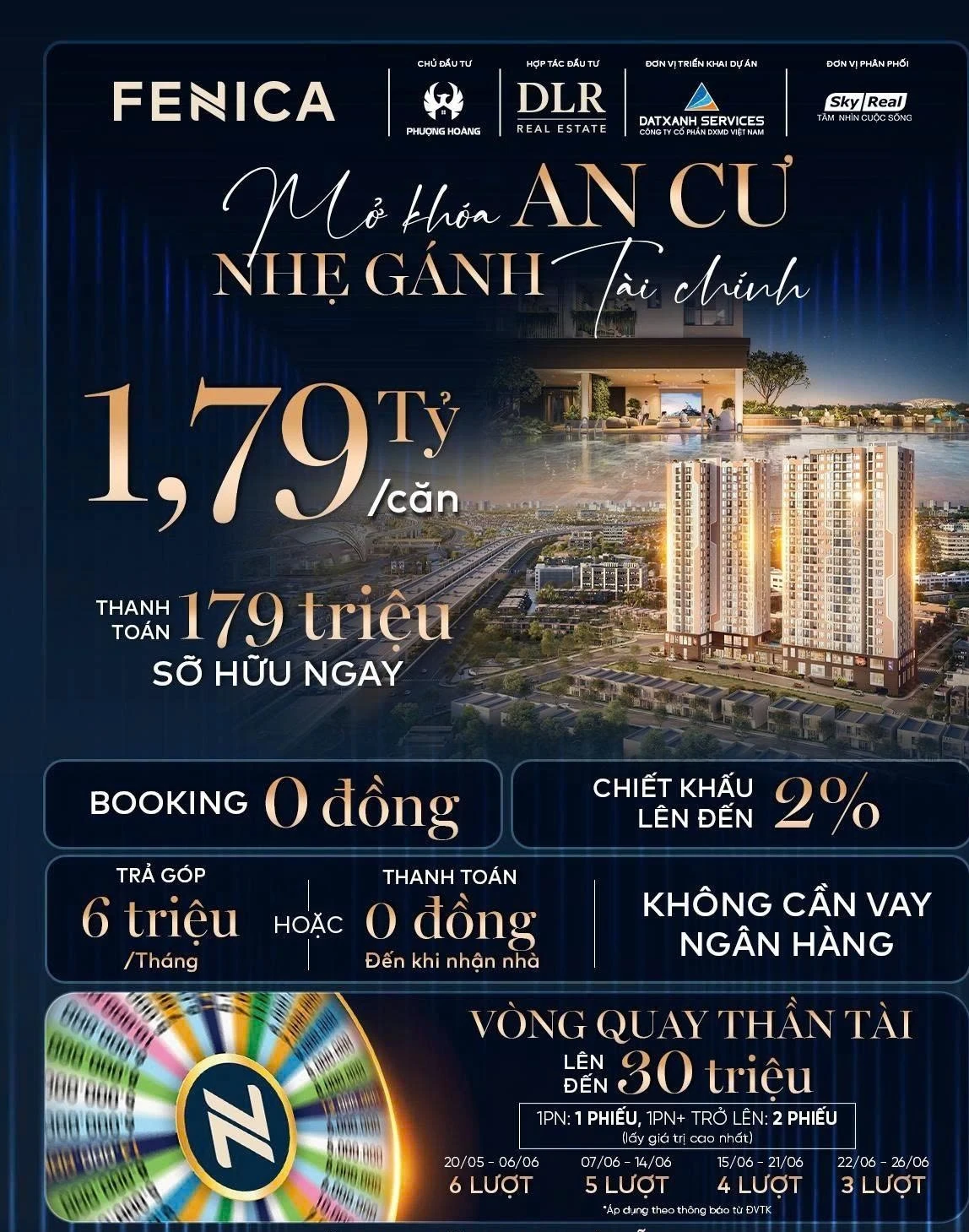 🚇 FENICA CHÍNH THỨC “MỞ KHÓA AN CƯ – NHẸ GÁNH TÀI CHÍNH” ✨