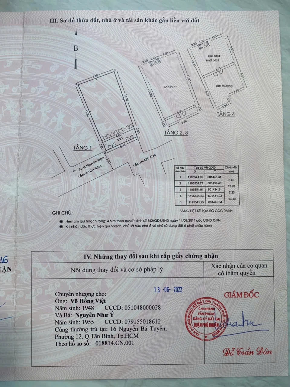 Bán nhà 744/7 Nguyễn Kiệm, Phường Đức Nhuận, Tp Hồ Chí Minh giá 14 tỷ  500 triệu