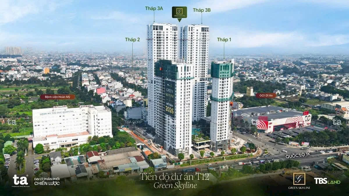 ✅ Căn Hộ Mặt Tiền Thủ Đức 2PN – Vị Trí Vàng Cạnh GO! Thủ Đức, Bàn Giao Nhà Tháng 12/2026