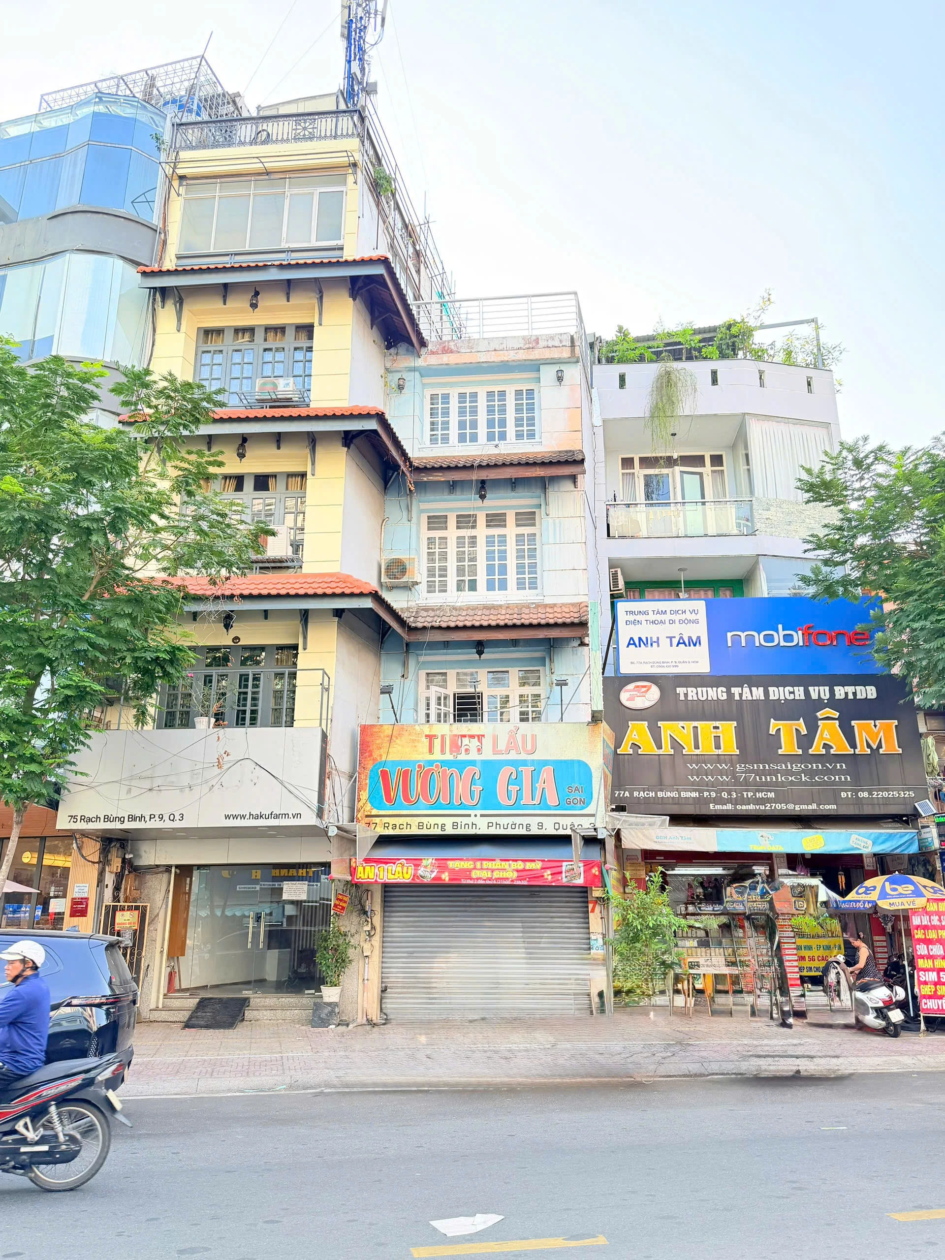 Bán nhà mặt tiền 77 Rạch Bùng Binh Phường Nhiêu Lộc, Tp Hồ Chí Minh giá 11 tỷ  400 triệu