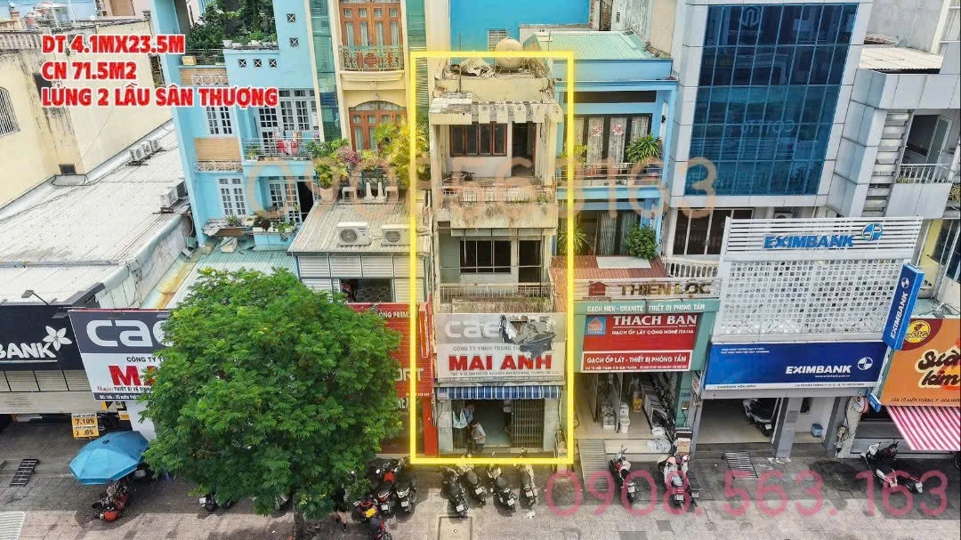 Bán nhà mặt tiền 142 Tô Hiến Thành, Phường Hòa Hưng, Tp Hồ Chí Minh giá 29 tỷ  500 triệu